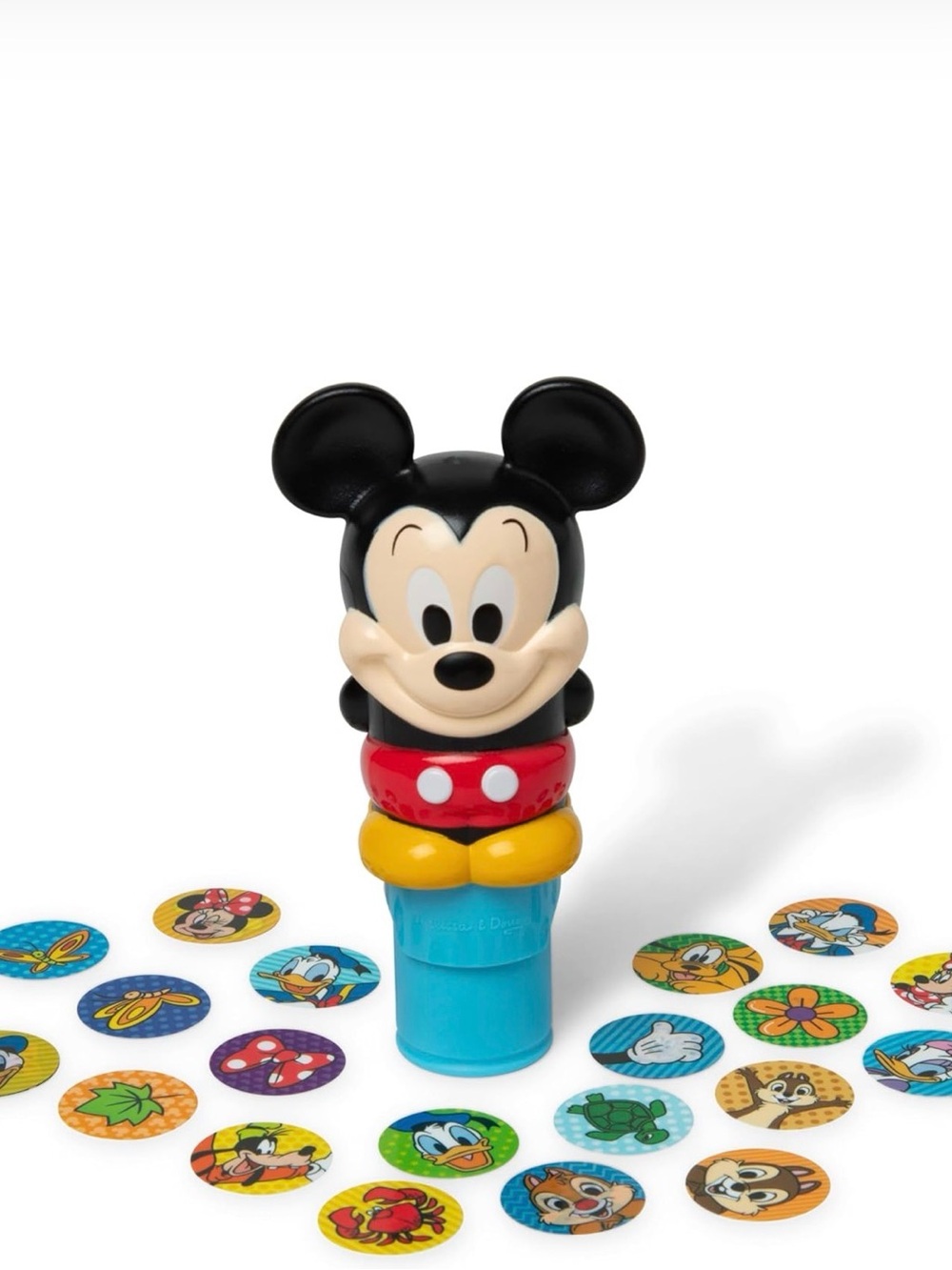 Melissa & Doug Mickey Sticker Stamper - Blue, Red, Yellow - Picture 2 of 4